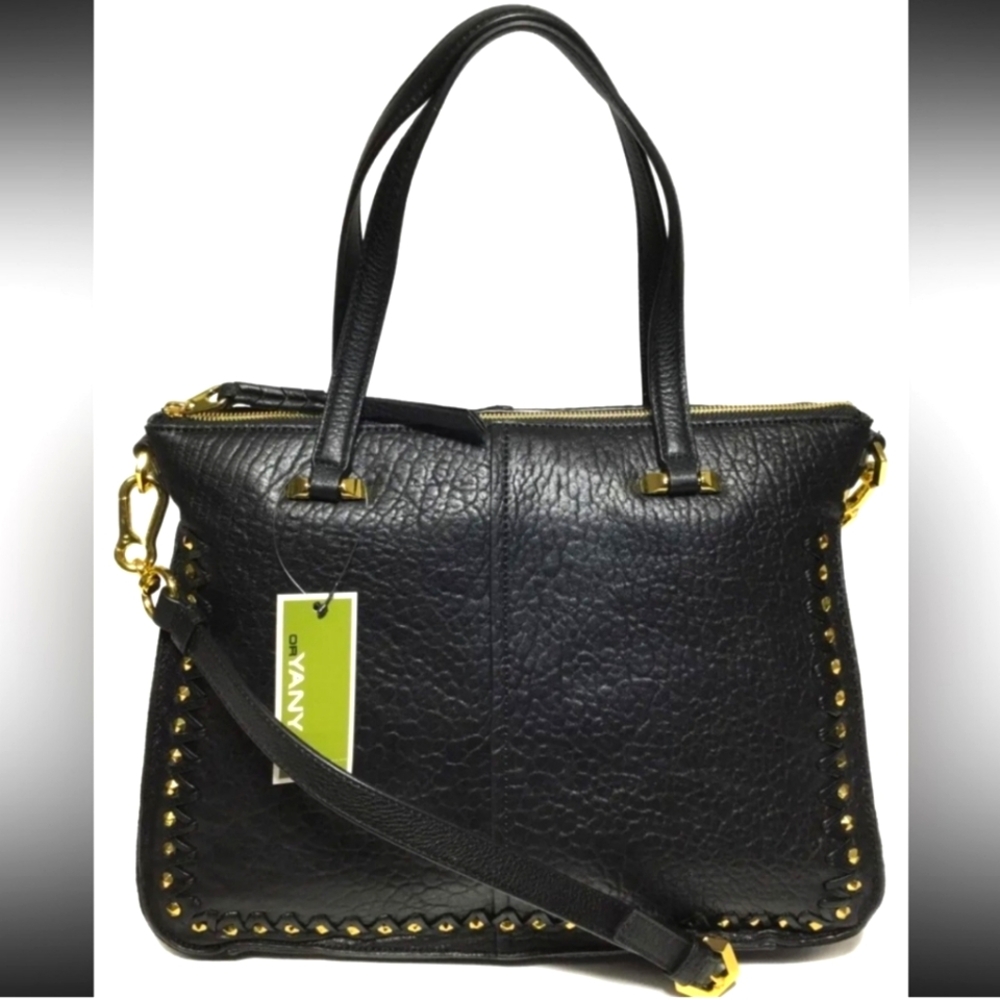 orYANY Leather & Suede Satchel NWT